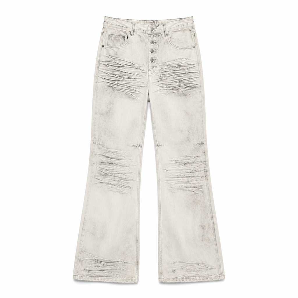 Vintage Wash Baggy Jeans