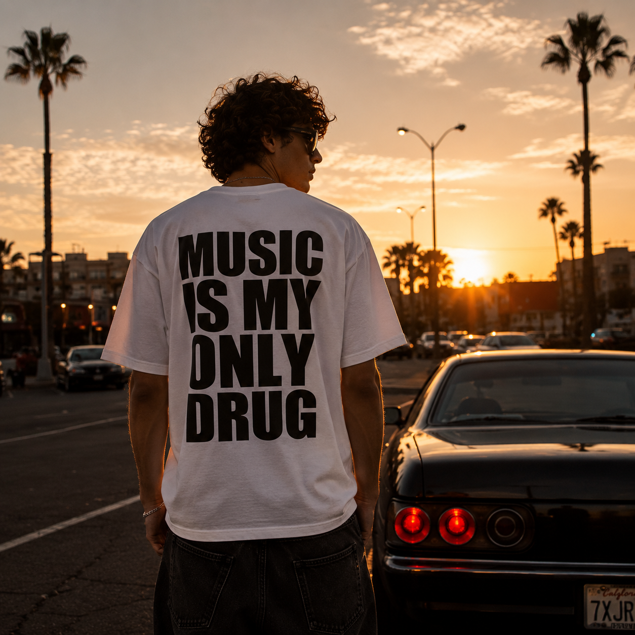 Music Therapy Tee Withe