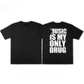 Music Therapy Tee Black